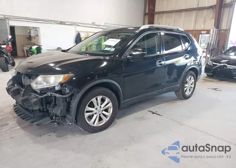 2014 Nissan Rogue Sv из США, поврежденный, VIN 5N1AT2MT1EC761715